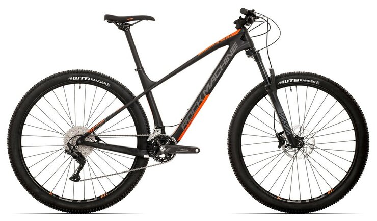 Bicykel Rock Machine Blizz CRB 20-29 Matte Black/Dark Grey/Orange 2022