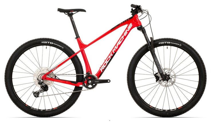 Bicykel Rock Machine Blizz CRB 30-29 Gloss Dark Red/Black/White 2022