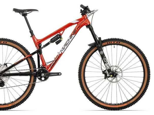 Bicykel Rock Machine Blizzard TRL 70-29 Gloss Metallic Orange/Silver 2022