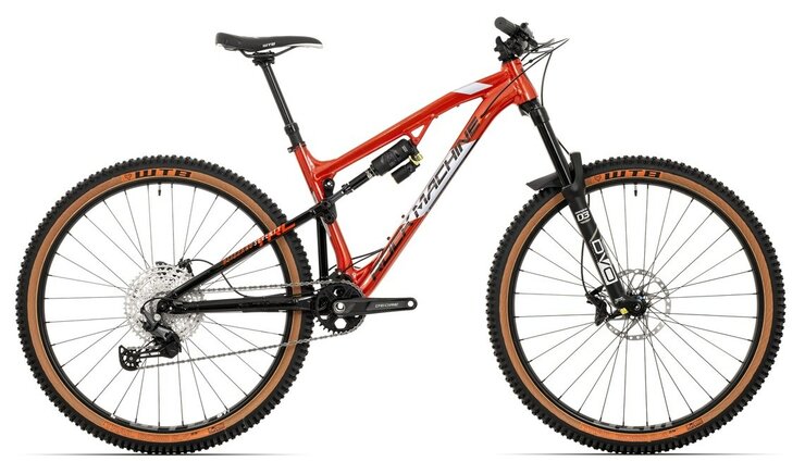 Bicykel Rock Machine Blizzard TRL 70-29 Gloss Metallic Orange/Silver 2022
