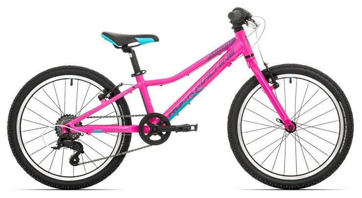 Bicykel Rock Machine Catherine 20 VB Gloss Neon Pink/Violet/Neon Cyan 2022