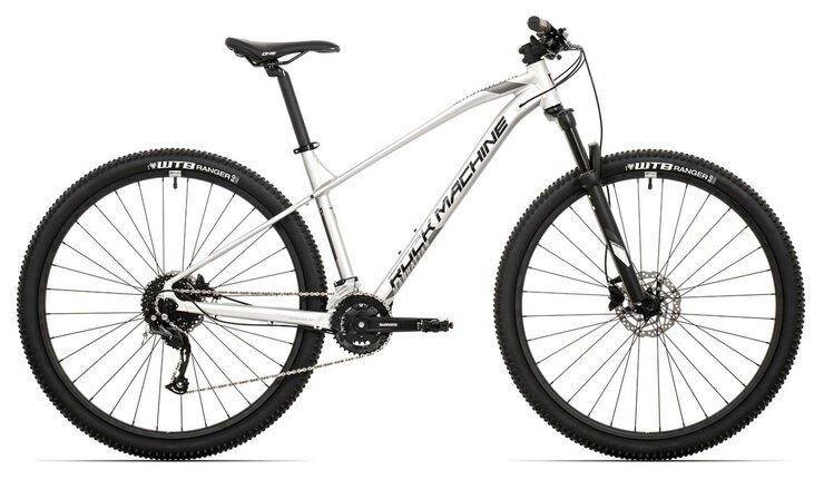 Bicykel Rock Machine Manhattan 90-29 Gloss Silver/Black 2022