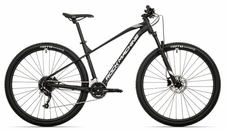 Bicykel Rock Machine Manhattan 90-29 Matte Black/Dark Silver/Silver 2022