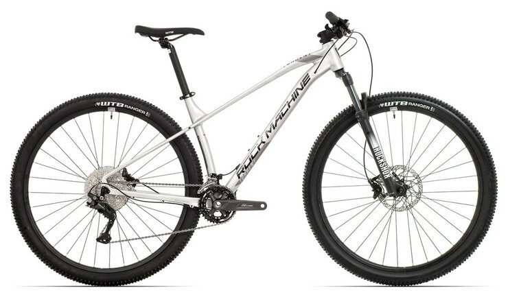Bicykel Rock Machine Torrent 50-29 Gloss Silver/Black 2022