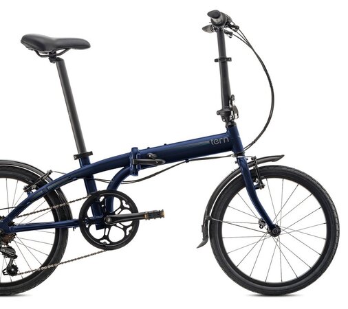 Bicykel Tern Link B7 Dark Blue/Grey 2021