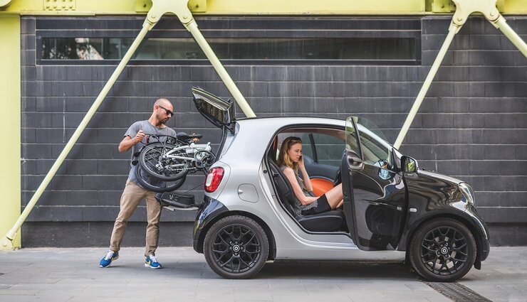 Bicykel Tern Link C8 Neon Yellow/Grey 2021