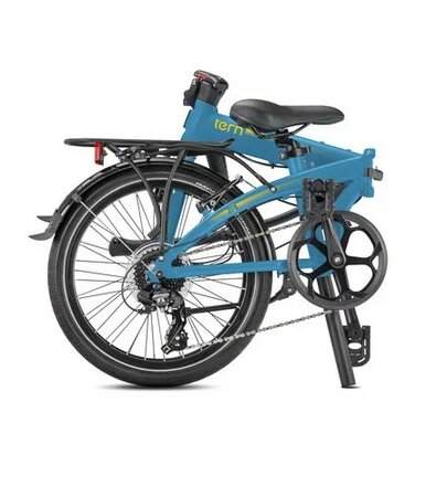 Bicykel Tern Link C8 Satin Black/Blue Magenta 2023