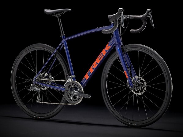 Bicykel Trek Domane AL 2 Disc Purple Abyss/Trek Black 2021