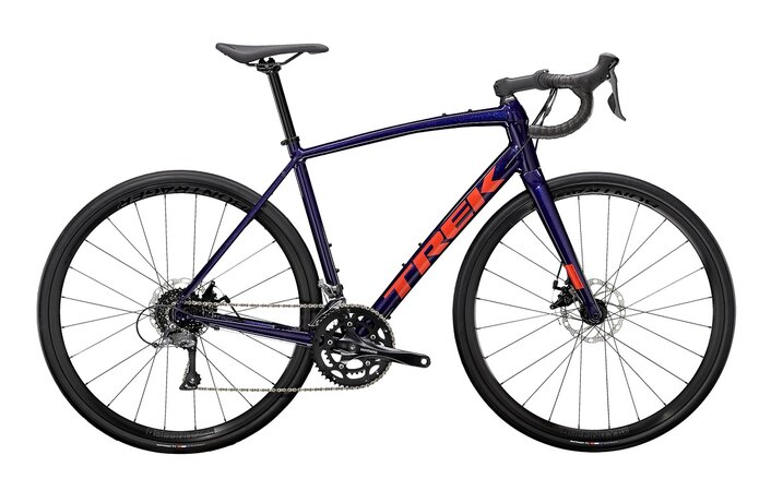 Bicykel Trek Domane AL 2 Disc Purple Abyss/Trek Black 2021