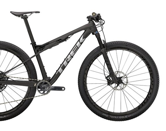 Bicykel Trek Supercaliber 9.8 GX Matte Raw Carbon/Gloss Trek Black 2021