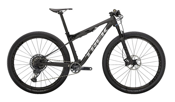 Bicykel Trek Supercaliber 9.8 GX Matte Raw Carbon/Gloss Trek Black 2021