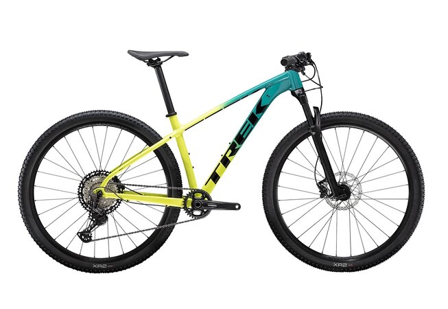 Bicykel Trek X-Caliber 9 Teal/Volt Fade 2021