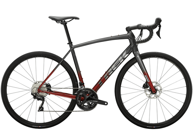 Bicykel Trek Domane AL 5 Disc Lithium Grey to Crimson Fade 2023