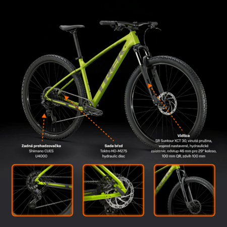 Bicykel Trek Marlin 5 Gen 3 Power Surge 2025