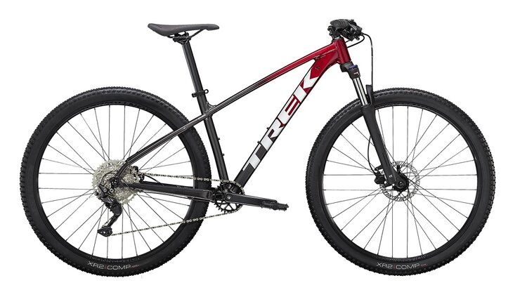 Bicykel Trek Marlin 6 Rage Red to Dnister Black Fade 2022