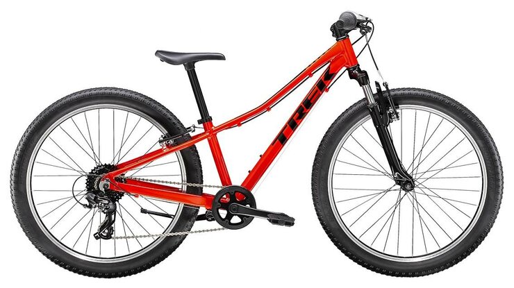 Bicykel Trek 8rychlostní odpružené kolo Precaliber 24 Radioactive Red 2022