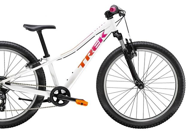 Bicykel Trek 8rychlostní odpružené kolo Precaliber 24 Voodoo Crystal White 2022