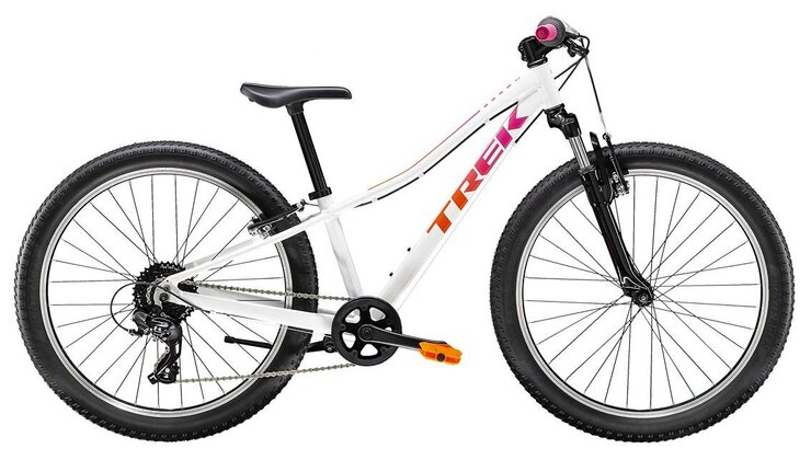 Bicykel Trek 8rychlostní odpružené kolo Precaliber 24 Voodoo Crystal White 2022