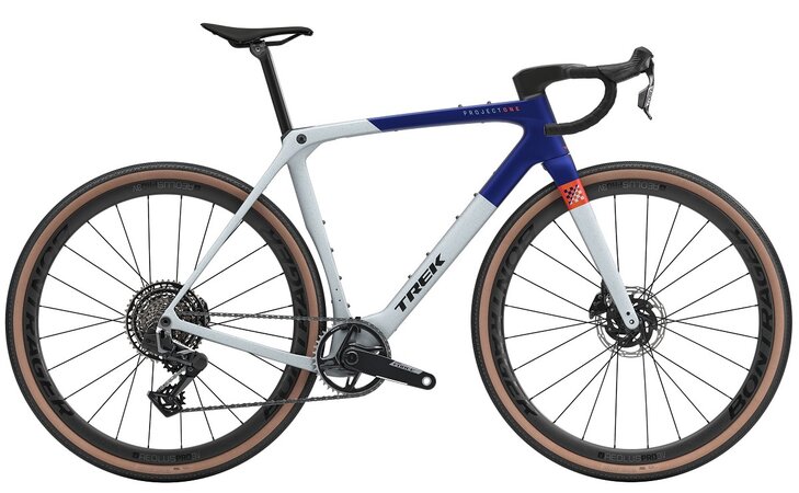 Bicykel Trek Checkmate SLR 7 AXS Matte Hex Blue/Plasma Grey Pearl 2026