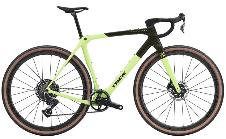 Bicykel Trek Checkmate SLR 7 AXS Olive Drab/Glowstick 2026