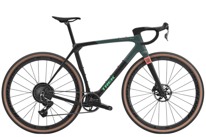 Bicykel Trek Checkmate SLR 7 AXS Trek Black/Juniper Splatter 2027