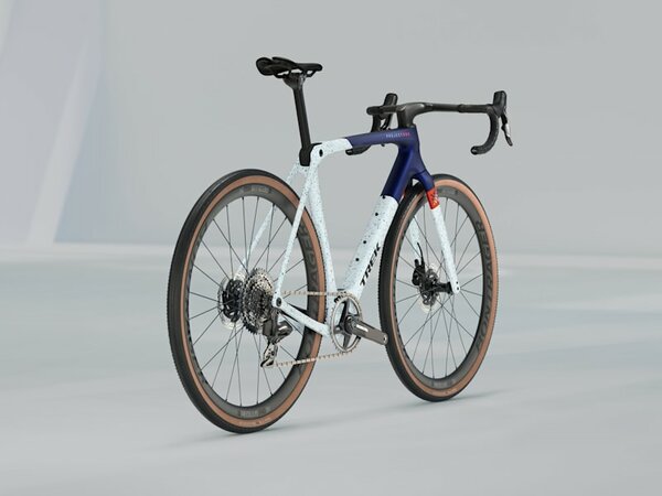 Bicykel Trek Checkmate SLR 7 AXS Matte Hex Blue/Plasma Grey Pearl 2025