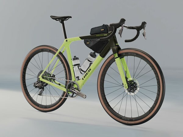 Bicykel Trek Checkmate SLR 7 AXS Olive Drab/Glowstick 2025