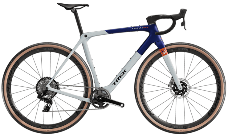 Bicykel Trek Checkmate SLR 8 AXS Matte Hex Blue/Plasma Grey Pearl 2025