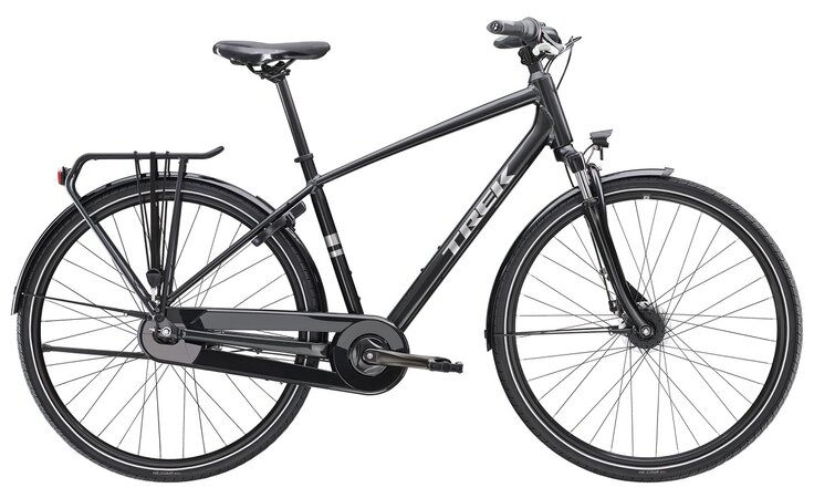Bicykel Trek District 1 Equipped Lithium Grey 2025