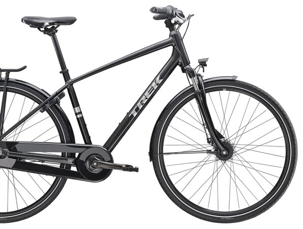 Bicykel Trek District 1 Equipped Lithium Grey 2025