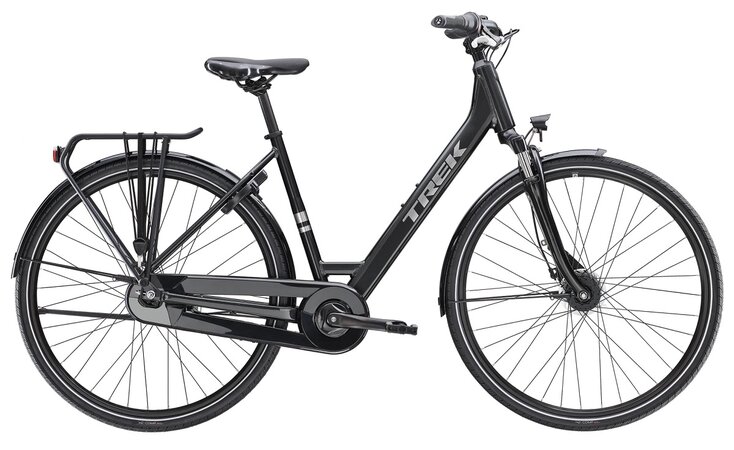 Bicykel Trek District 1 Lowstep Lithium Grey 2025