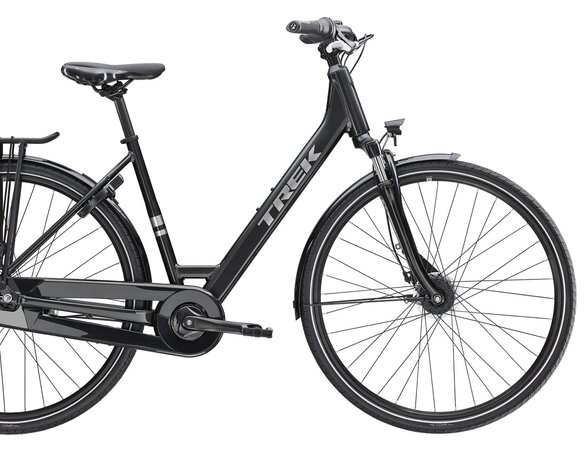 Bicykel Trek District 1 Lowstep Lithium Grey 2025