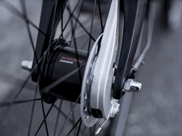 Bicykel Trek District 1 Equipped Lowstep Matte Dnister Black 2023