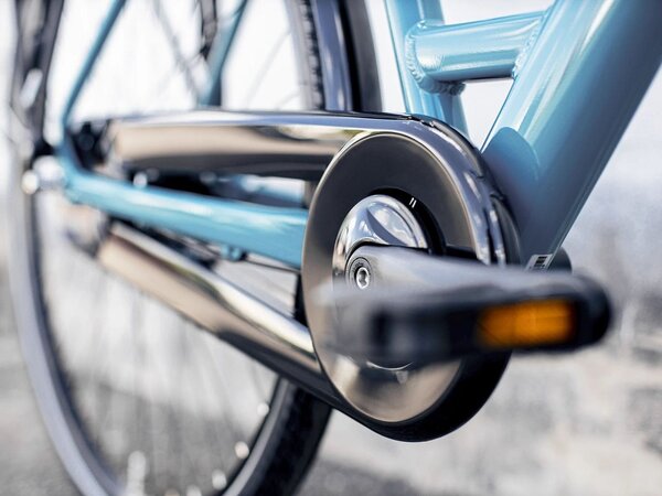 Bicykel Trek District 1 Equipped Lowstep Teal 2023