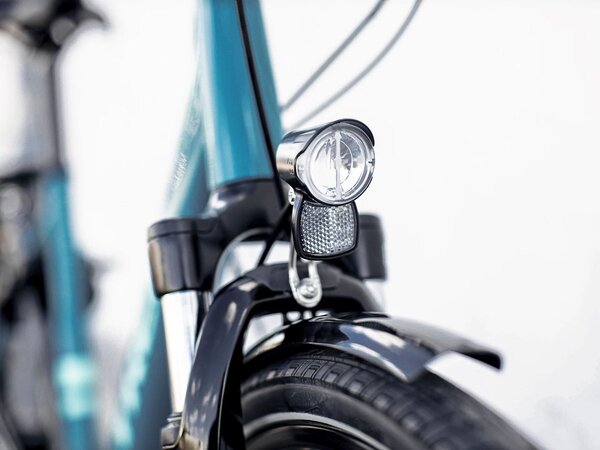 Bicykel Trek District 1 Equipped Lowstep Teal 2023