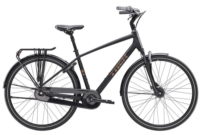 Bicykel Trek District 2 Equipped Trek Black Matte 2025