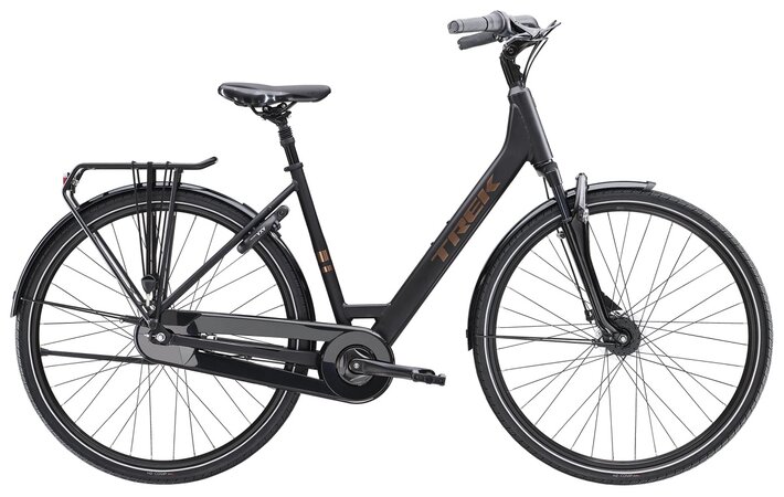 Bicykel Trek District 2 Lowstep Trek Black Matte 2025