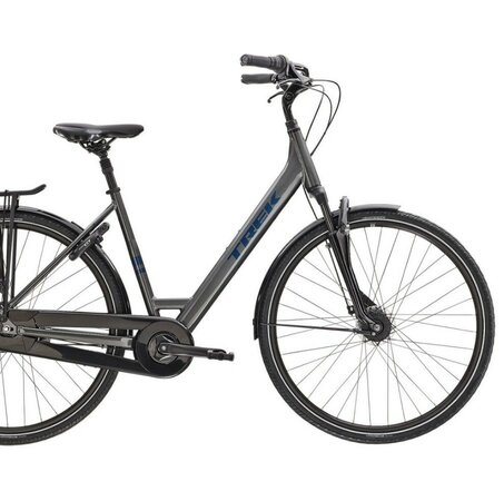 Bicykel Trek District 2 Equipped Lowstep Lithium Grey 2023