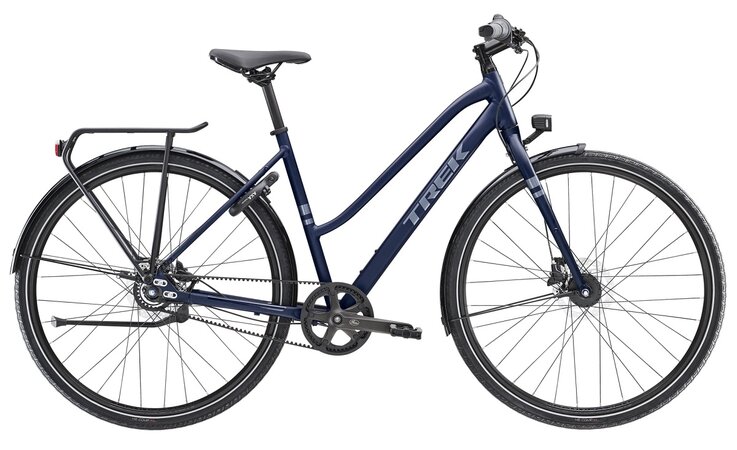 Bicykel Trek District 3 Mid-step Deep Dark Blue Matte 2025