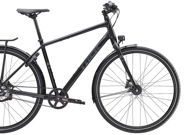 Bicykel Trek District 4 Equipped Trek Black Satin 2025