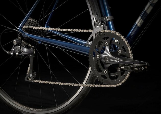 Bicykel Trek Domane AL 2 Gloss Mulsanne Blue/Matte Trek Black E 2023