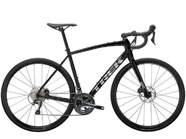 Bicykel Trek Domane AL 4 Disc Gloss Trek Black/Matte Trek Black E 2023