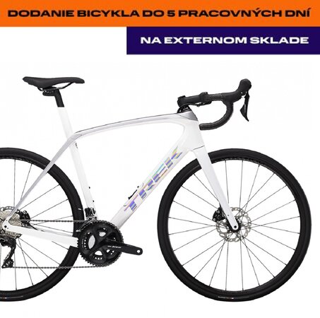 Bicykel Trek Domane SL 5 Gen 3 Trek White/Quicksilver E 2023