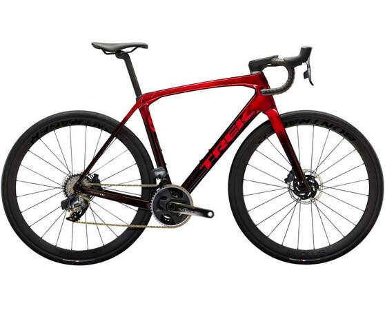 Bicykel Trek Domane SLR 7 AXS Gen 4 Metalic Red Smoke to Red Carbon Smoke 2025 