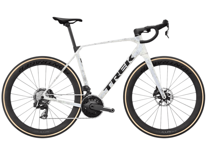 Bicykel Trek Domane SLR 7 AXS Gen 5 Mother of Pearl/Silver Marble 2027