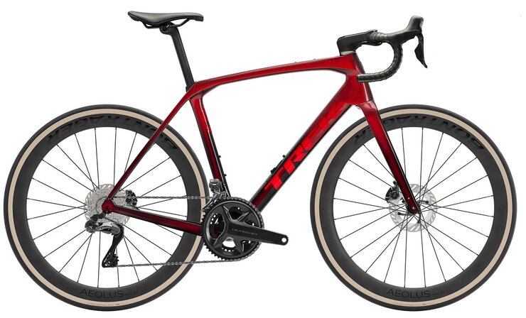 Bicykel Trek Domane SLR 7 Gen 4 Metallic Red Smoke to Red Carbon Smoke 2026