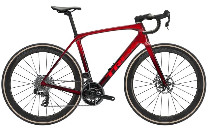 Bicykel Trek Domane SLR 9 AXS Gen 4 Metallic Red Smoke to Red Carbon Smoke 2026