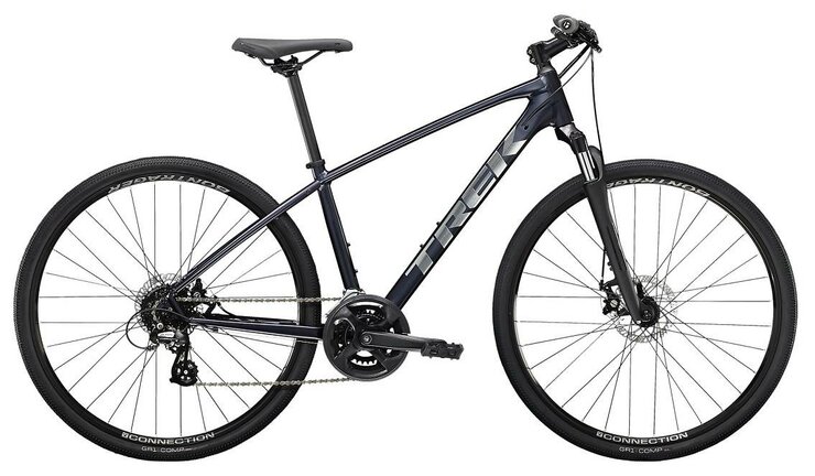 Bicykel Trek Dual Sport 1 Satin Deep Dark Blue 2022