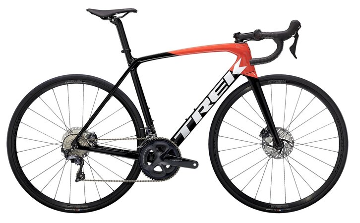 Bicykel Trek Émonda SL 6 Disc Trek Black/Radioactive Red 2022