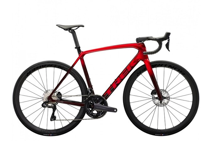 Bicykel Trek Émonda SLR 7 Disc Metallic Red Smoke to Red Carbon Smoke 2024